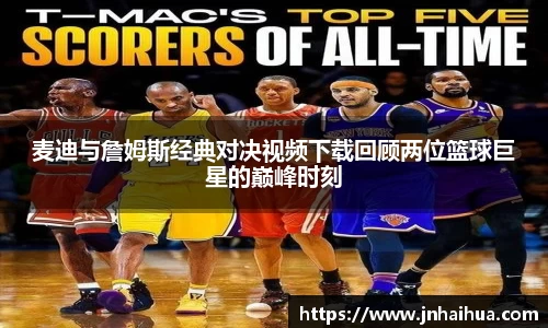 麦迪与詹姆斯经典对决视频下载回顾两位篮球巨星的巅峰时刻